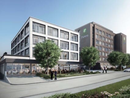 Wohn- und Gewerbebau