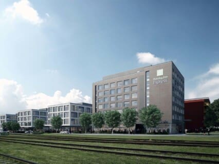 Wohn- und Gewerbebau