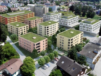 Wohn- und Gewerbebau