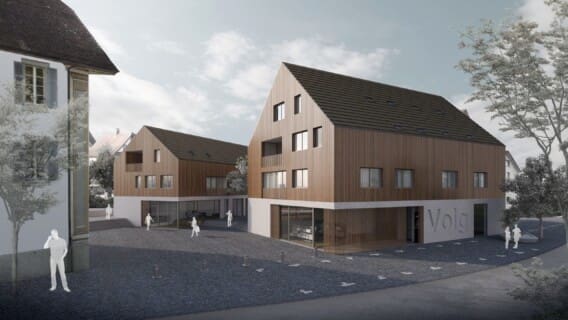 Wohn- und Gewerbebau