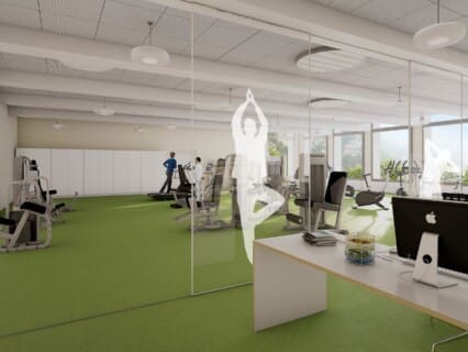 3D Visualisierung Spital - Sportzentrum für Rehabilitation