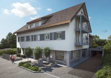 Wohn- und Gewerbebau