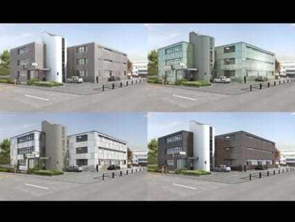Architekturvisualisierung - Industriegebäude