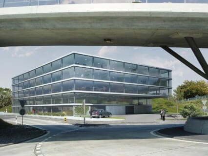 Architekturvisualisierung - Glasgebäude