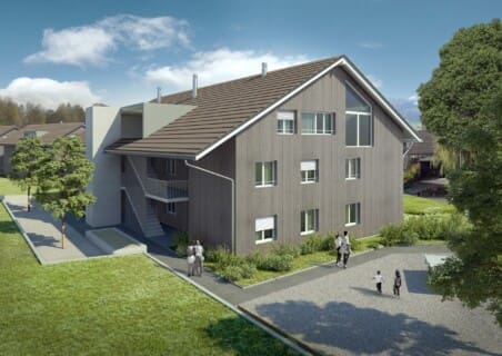 3D Visualisierung Wohnhaus - Wichtrach