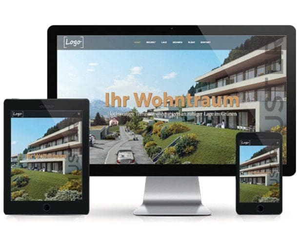 Immobilien Website Immobilien Website