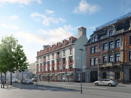 Wohn- und Gewerbebau