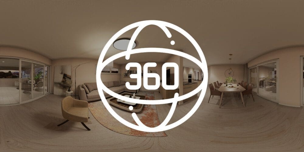 360 Grad Rundgang Wohnzimmer