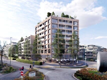 Wohn- und Gewerbebau