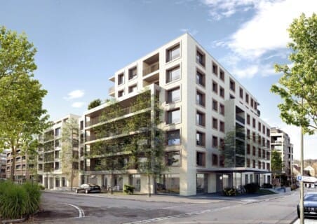 Wohn- und Gewerbebau