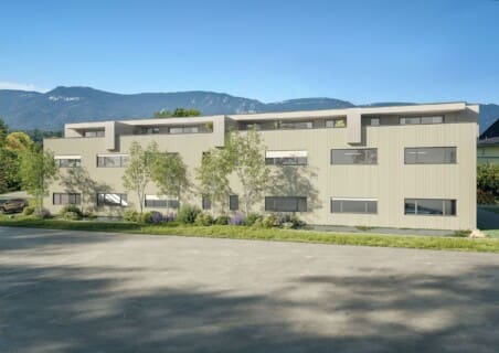 Wohn- und Gewerbebau