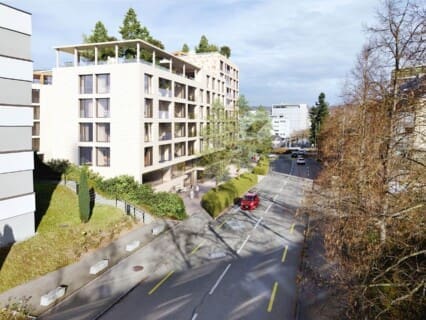 Wohn- und Gewerbebau