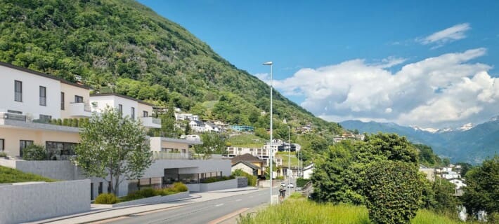 Wohn- und Gewerbebau